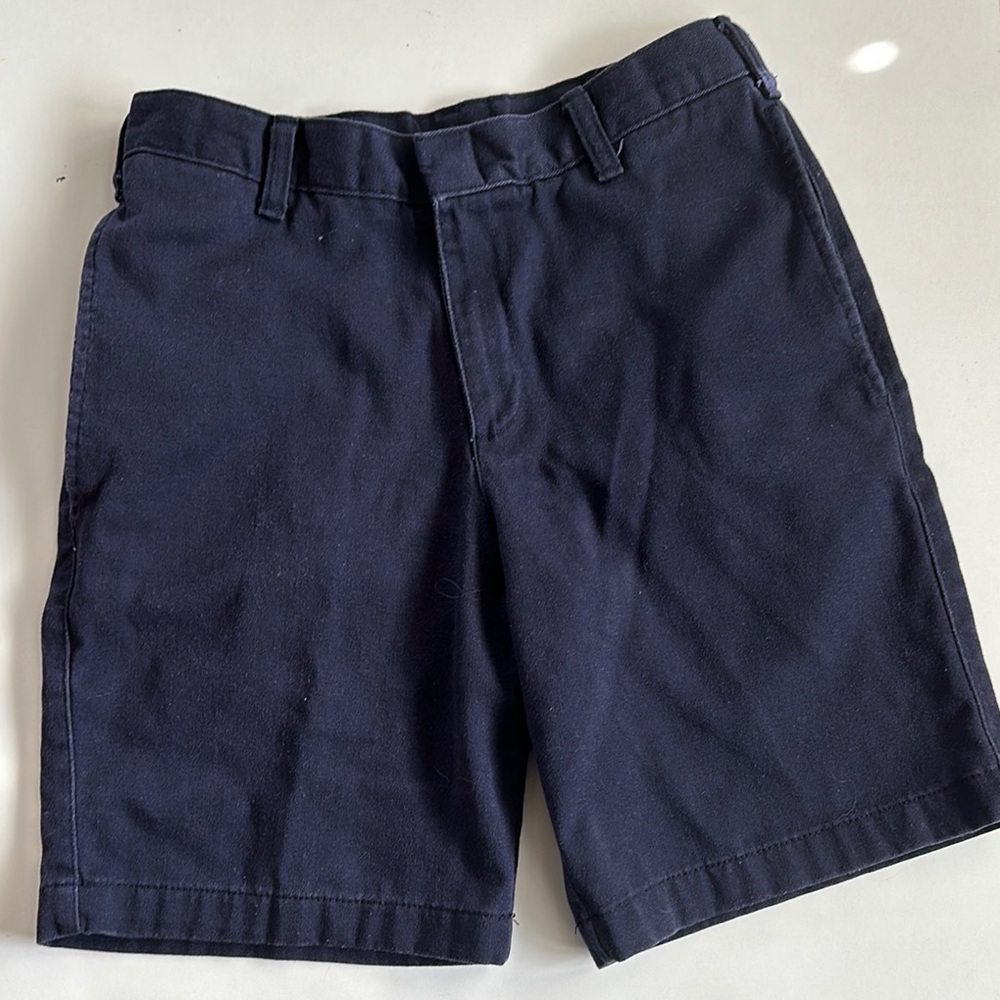Blue Flat Front Casual Shorts. Mark Twain Elderware. Perfect for school.